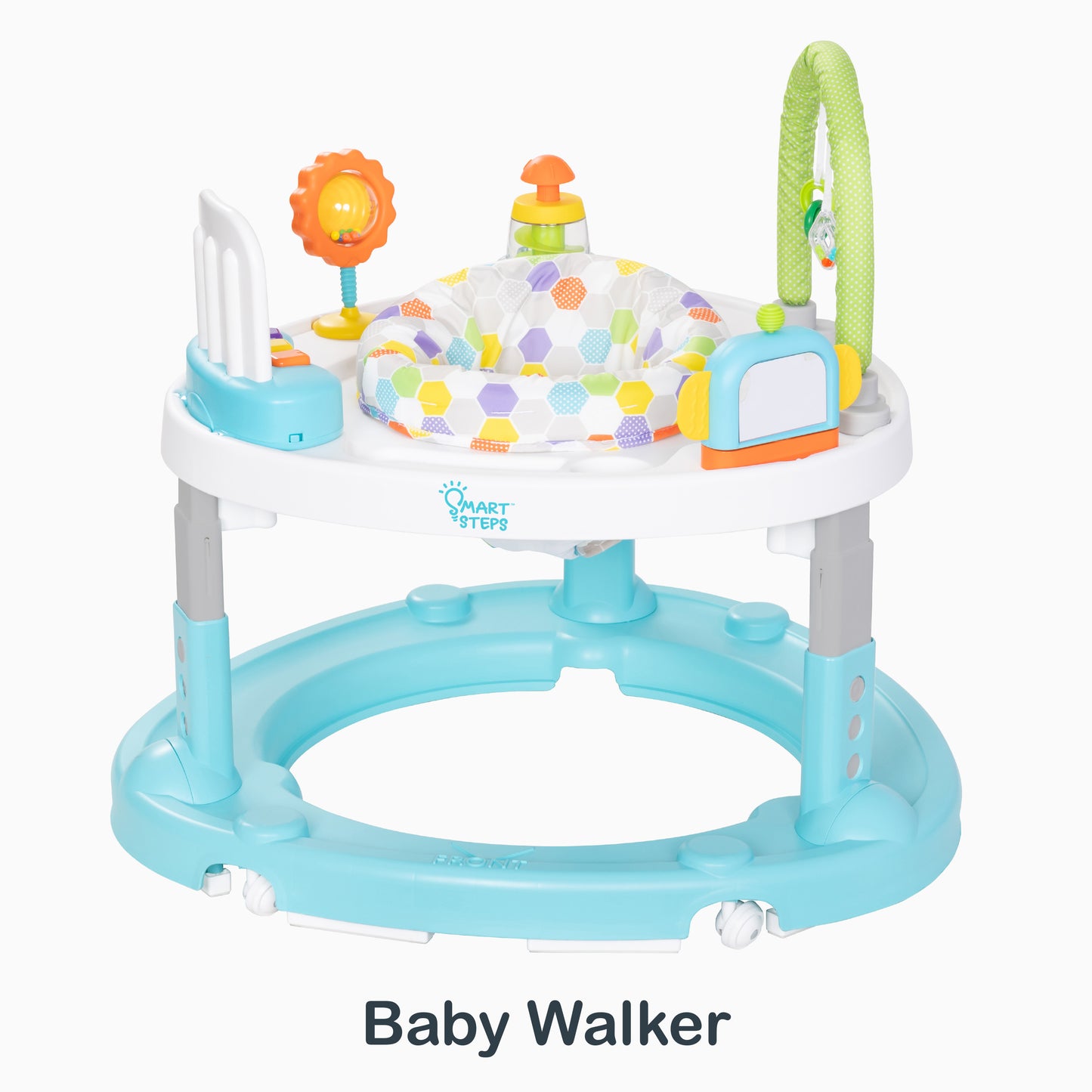 Baby Walker mode of the Smart Steps by Baby Trend Bounce N’ Dance 4-in-1 Activity Center Walker