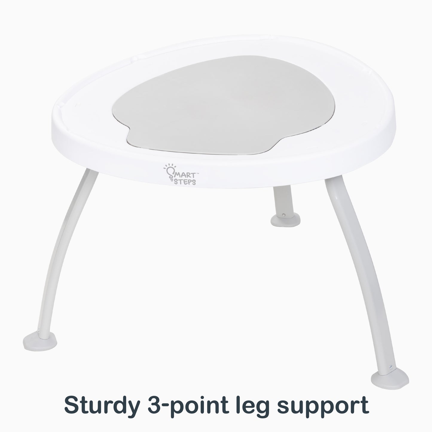 Smart Steps By Baby Trend Bounce N’ Play 3-in-1 Activity Center with sturdy 3-point leg support