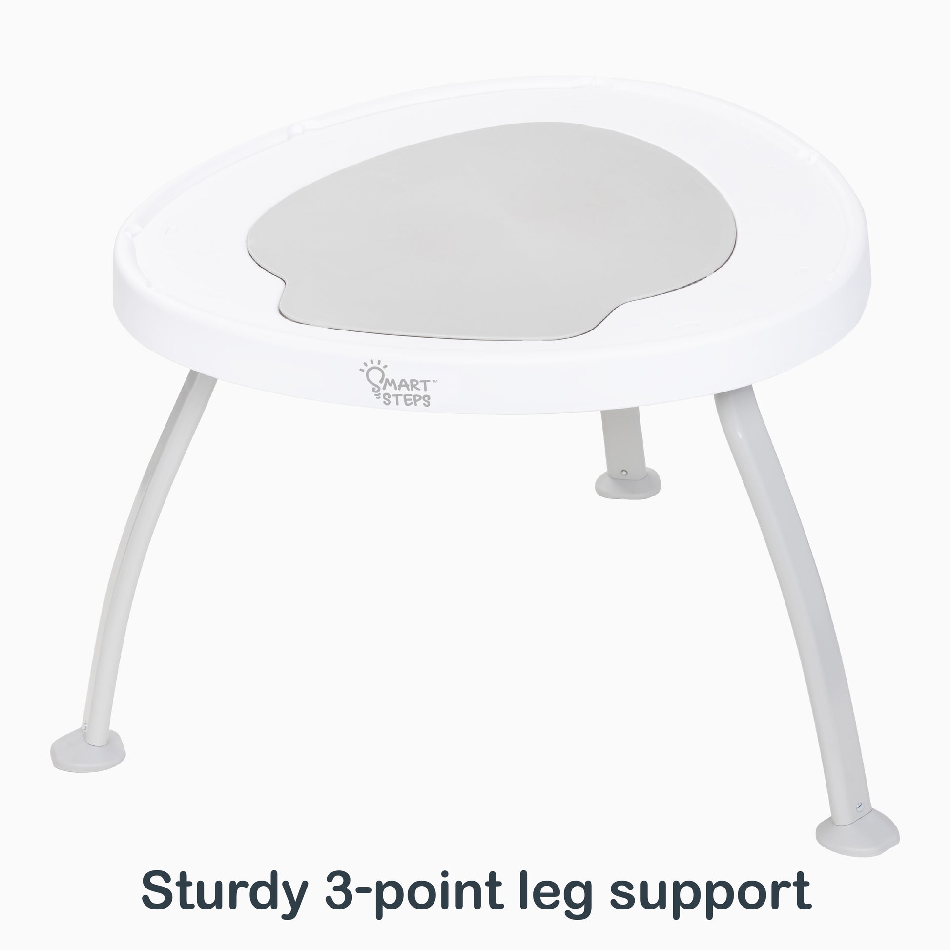 Smart Steps By Baby Trend Bounce N’ Play 3-in-1 Activity Center with sturdy 3-point leg support